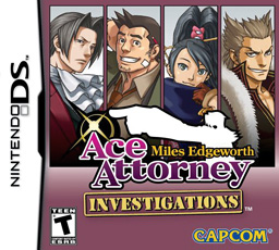 Cover of Ace Attorney Investigations: Miles Edgeworth