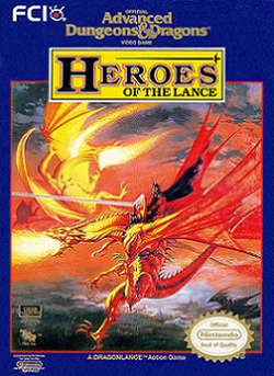 Cover of Advanced Dungeons & Dragons: Heroes of the Lance