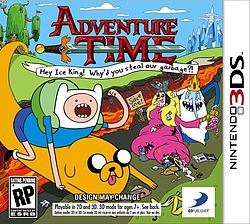 Carátula de Adventure Time: Hey Ice King! Why'd You Steal Our Garbage?!