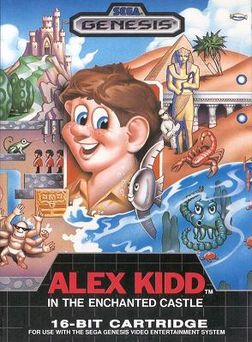 Cover of Alex Kidd in the Enchanted Castle