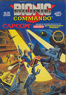 Cover of Bionic Commando (1988)