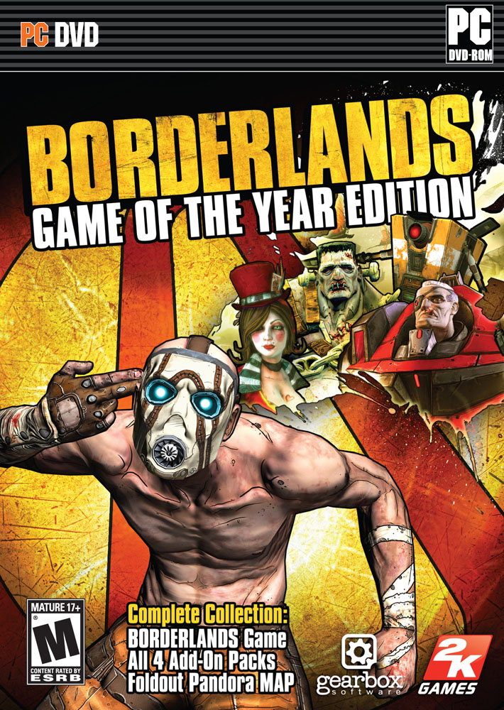 Cover of Borderlands: Game of the Year