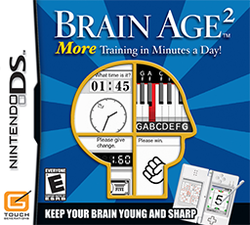 Cover of Brain Age 2: More Training in Minutes a Day!