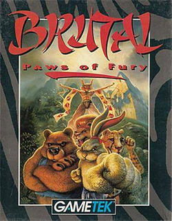 Cover of Brutal: Paws of Fury
