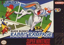 Cover of Bugs Bunny Rabbit Rampage