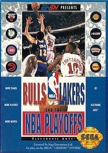 Cover of Bulls vs Lakers and the NBA Playoffs