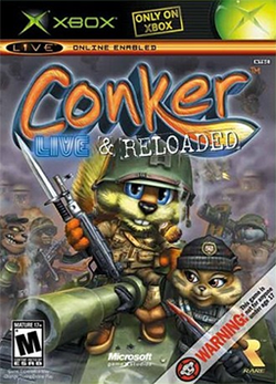 Cover of Conker: Live & Reloaded