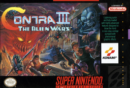 Cover of Contra III: The Alien Wars