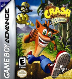 Cover of Crash Bandicoot: The Huge Adventure