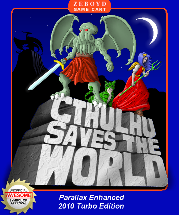 Cover of Cthulhu Saves The World