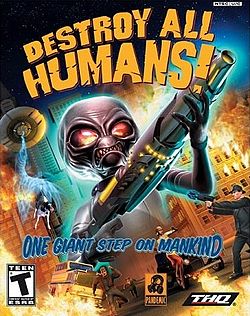 Cover of Destroy All Humans! (2005)
