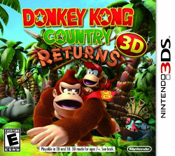 Cover of Donkey Kong Country Returns 3D