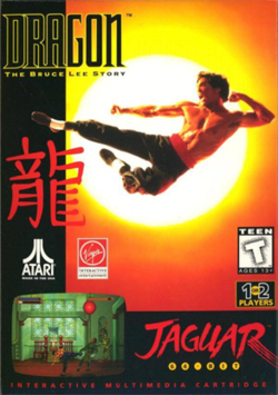 Cover of Dragon: The Bruce Lee Story