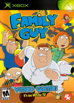 Cover of Family Guy Video Game!
