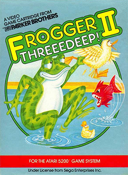 Cover of Frogger II: ThreeeDeep!