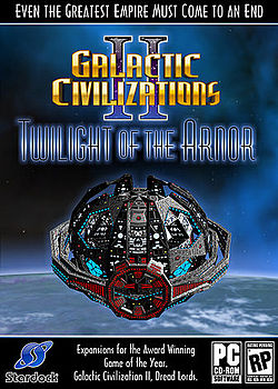 Cover of Galactic Civilizations II: Twilight of the Arnor