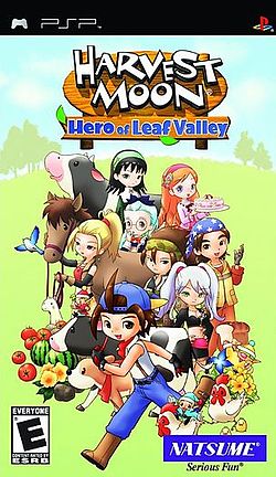 Cover of Harvest Moon: Hero of Leaf Valley