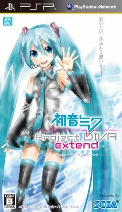 Cover of Hatsune Miku: Project DIVA Extend