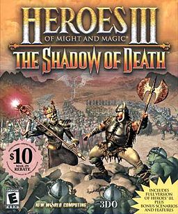 Cover of Heroes of Might and Magic III: The Shadow of Death