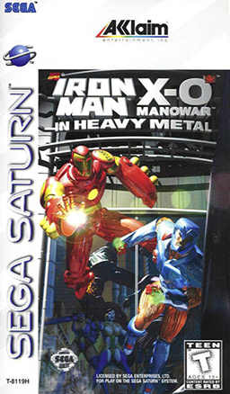 Cover of Iron Man and X-O Manowar in Heavy Metal