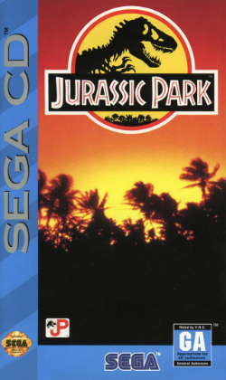 Cover of Jurassic Park (Sega CD)