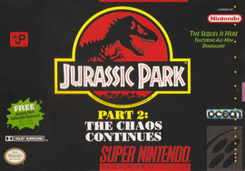 Cover of Jurassic Park 2: The Chaos Continues