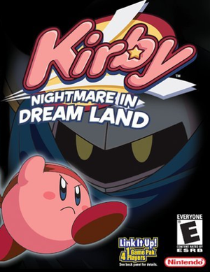 Cover of Kirby: Nightmare in Dream Land