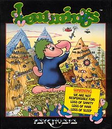 Cover of Lemmings (1991)