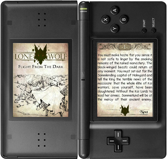 Cover of Joe Dever's Lone Wolf - Book I: Flight From The Dark