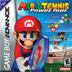 Cover of Mario Tennis: Power Tour