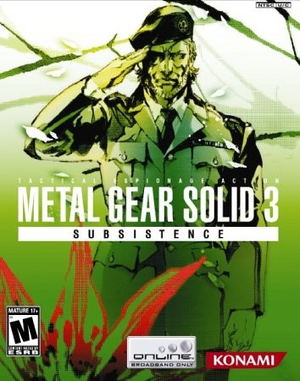 Cover of Metal Gear Solid 3: Subsistence