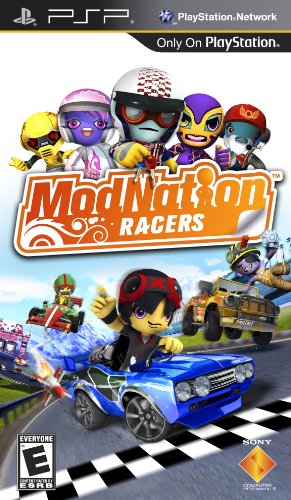 Cover of ModNation Racers (PSP)