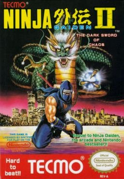 Cover of Ninja Gaiden II: The Dark Sword of Chaos