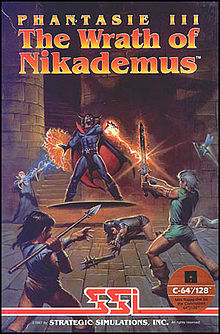 Cover of Phantasie III: Wrath of Nikademus
