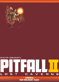 Cover of Pitfall II: Lost Caverns