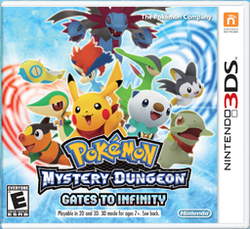 Cover of Pokémon Mystery Dungeon: Gates to Infinity