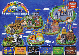 Cover of Rainbow Islands: The Story of Bubble Bobble 2