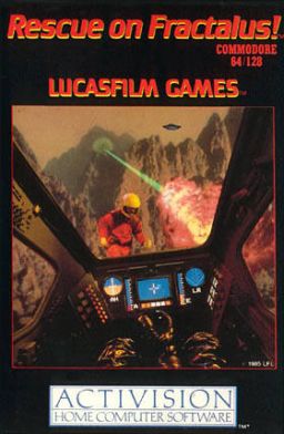 Cover of Rescue on Fractalus!