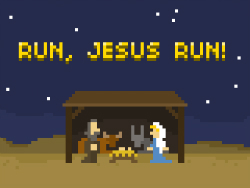 Cover of Run Jesus Run a.k.a. The 10 Second Gospel