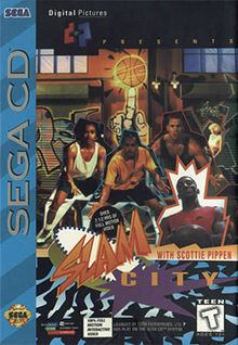 Cover of Slam City with Scottie Pippen