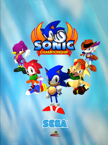 Cover of Sonic the Fighters