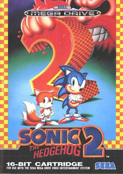 Cover of Sonic the Hedgehog 2 (16-bit)