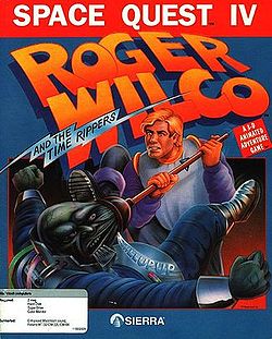 Cover of Space Quest IV: Roger Wilco and The Time Rippers