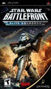 Cover of Star Wars Battlefront: Elite Squadron (PSP)