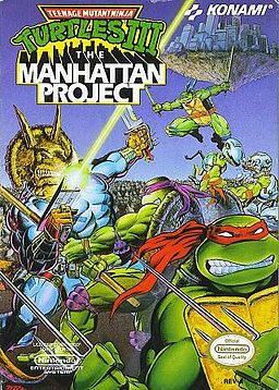 Cover of Teenage Mutant Ninja Turtles III: The Manhattan Project