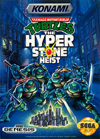 Cover of Teenage Mutant Ninja Turtles: The Hyperstone Heist