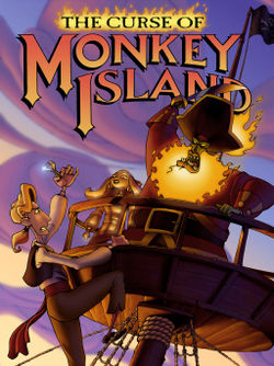 Cover of The Curse of Monkey Island