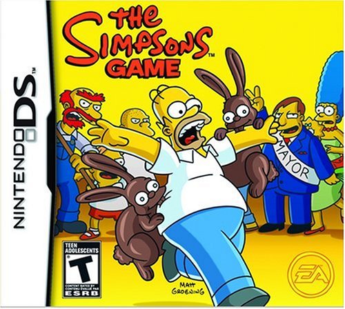 Cover of The Simpsons Game (Nintendo DS)