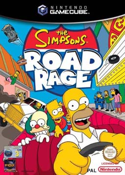 Cover of The Simpsons Road Rage