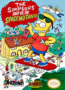 Cover of The Simpsons: Bart vs. the Space Mutants